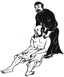 Seated Anma Japanese massage